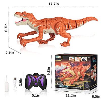 Remote Control Dinosaur Jurassic T Rex Toys for Boys Electronic RC Spray Raptor  Toy LED Lightup Walking Roaring Tyrannosaurus Rex Rechargeable Christmas  Birthday Gift for Kids Girls 3 5 7 Years Old - Yahoo Shopping