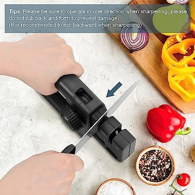 Professional Knife Sharpener USB Electric Knife Sharpener Adjustable For  Kitchen Knives Tool Knife Scissor Sharpening