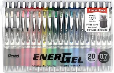 Smart Color Art 40 Pack Set, 20 Colored Gel Pens With 20 Matched Refills,  Medium Point Retractable Gel Ink Pens With Comfortable Grip, Great for  Journal Notebook Planner in School Office - Yahoo Shopping