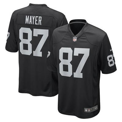 Men's Nike Michael Mayer Black Las Vegas Raiders 2023 NFL Draft Pick Game Jersey