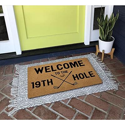 Clearanceeqwljwe Merry Christmas Door Mat Welcome Decor Christmas Floor Mat Outdoor Mats for Front Door,Indoor Mats for Entryway,24x16 inch,Burlap