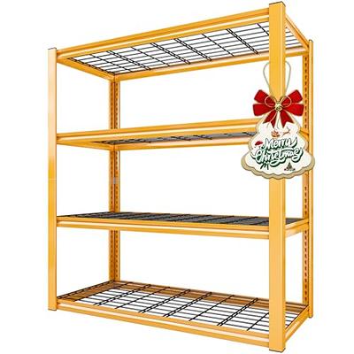 REIBII 40 Wide Garage Storage Shelves Heavy Duty Shelving Unit,72 Tall  Garage Shelving for Storage with 5 Tier Adjustable Metal Wire Shelving Unit