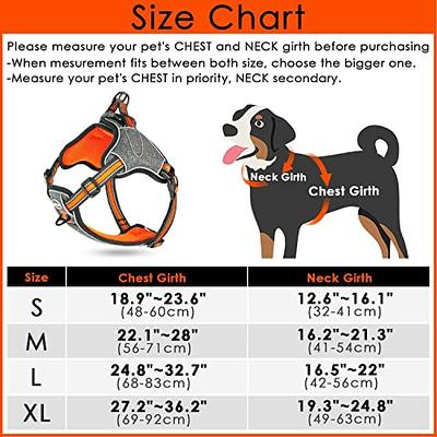 ThinkPet Step in Dog Harness for Large Dogs No Pull, Front Clip No Choke  Free Escape Proof Padded Breathable Reflective Halter for Large Breed  Orange Training Walking Hiking XL - Yahoo Shopping