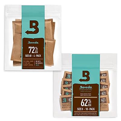 Boveda Supply Starter Kit - RH 2-Way Humidity Control – All In One Humidity  Control - Keep Items Fresh - Contains: 58% & 62% Humidity Packs – For Glass  & Humidor – Size 67-8 Count Resealable Bag - Yahoo Shopping