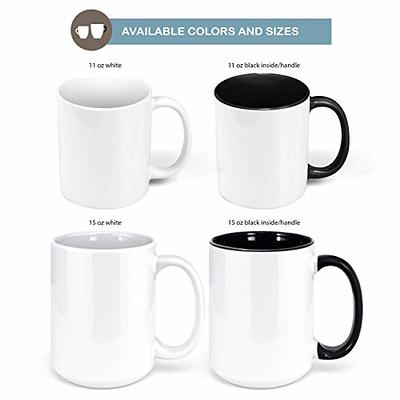 Name & Initial Personalized Coffee Mug - 11oz Black