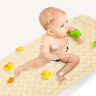  Clorox by Duck Brand Cushioned Foam Bathtub Mat, Non Slip Bath  Mat with Suction Cups For Comfort and Safety, 17 x 36, Taupe : Home &  Kitchen