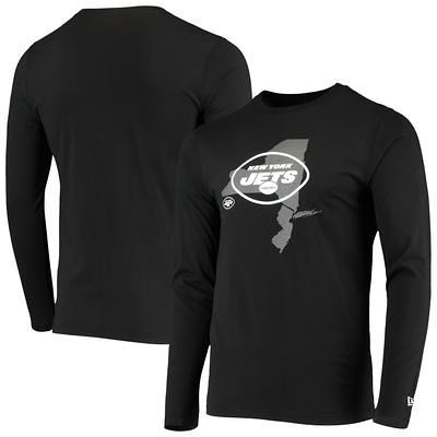 New York Jets New Era Current Raglan Long Sleeve T-Shirt - Green