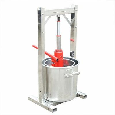 Fruit Wine Cider Press Apple Grape Crusher Juice Maker Juicer Stainless  Steel