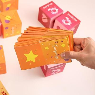 ZEXILILA Surprise Gift Box Explosion Money Box, Surprise Box Gift Box for Money Explosion Box, 10 Bounces Folding Bouncing Surprise Gift Box for