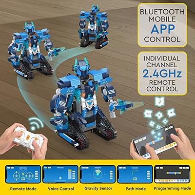 EDUCIRO STEM Project Robot Building Toys (433 Pieces), Christmas Birthday  Gift idea for Kids Boys Girls 8-12-14, Remote Control & APP Programmable