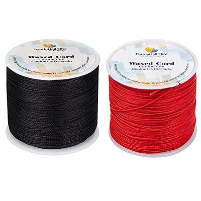 Ftyiwu Waxed Thread 32 Yards, Leather Sewing Waxed Thread with Hand Sewing  Needles, Leather Sewing Thread Set for Home Upholstery Carpet Leather