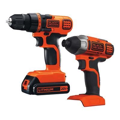 BLACK+DECKER 20V MAX Cordless Drill/Driver (BDCDD120C),Pack of 1