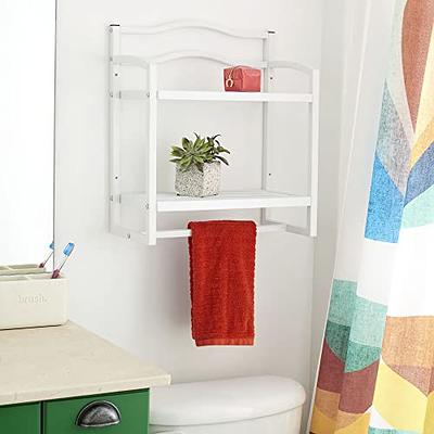 Dyiom Steel Towel Holder for Bathroom Wall - Six Level Wall Mount