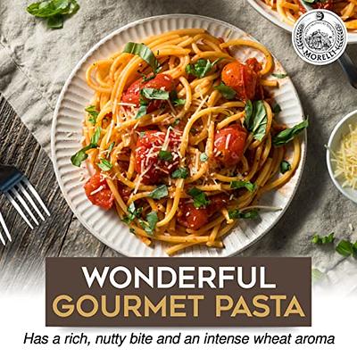 Organic Shopping - Gourmet Italy Pasta of Yahoo / Pasta Durum Pack Brand Morelli Bucatini Owned - - - Pasta 500g from - Premium 17.6oz Semolina Family Pasta Wheat Italian 2 Handcrafted, Noodles