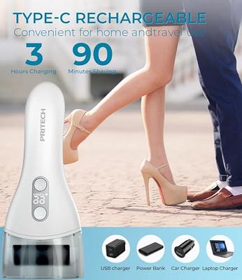 Electric Callus Remover for feet,PRITECH Rechargeable Foot File