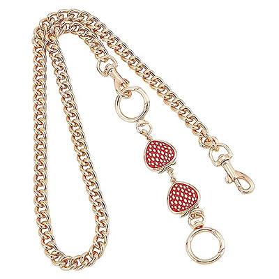 China Factory Bag Chains Straps, Iron Cable Link Chains, with Alloy Swivel  Clasps, for Bag Replacement Accessories 110x0.75cm in bulk online 