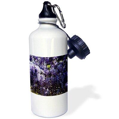 24oz Insulated Water Bottle with Flip-up Straw (Dark Purple)