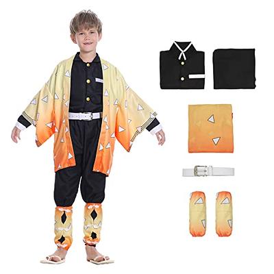 Nezuko Cosplay Costume Kimono for Adult Girls Robe Japanese Anime