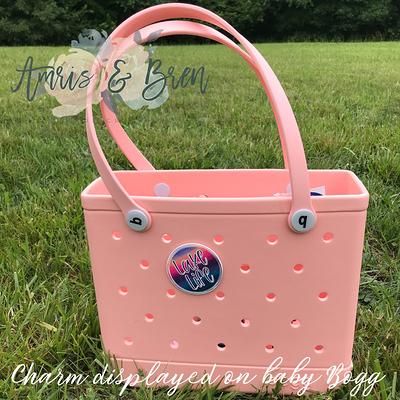 Sports Charm for Bogg Bag, Simply Southern Totes, and Similar