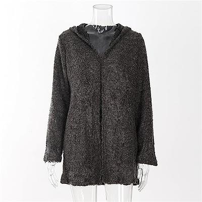 Women Wool Black Winter Ladies Pullover Sweatshirt, Size: Large at