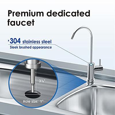 Waterdrop 3-Stage Under Sink Ultra-Filtration Stainless Steel