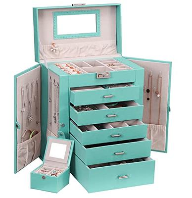 Jewelry Box Earrings Rings Necklace Bracelet Container Gift Box