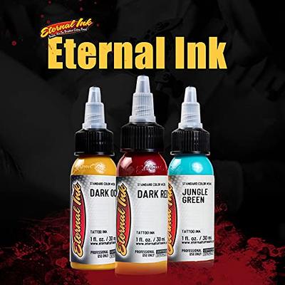 9PCS Tattoo Ink Color Set, 1oz (30ml) Tattoo Supply USA Pigment Kit Solong  Tattoo Ink Set TI302S-30-9