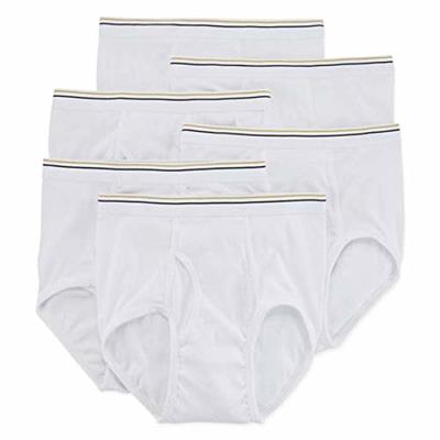 Stafford 6 Pack 100% Cotton Full-Cut Briefs Size 36 White - Yahoo Shopping