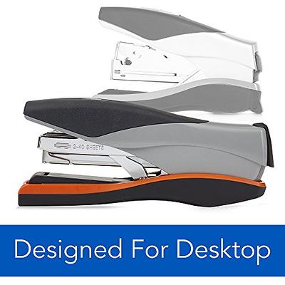 Swingline Optima Desk Stapler 40-Sheet Capacity Silver/Orange/Black