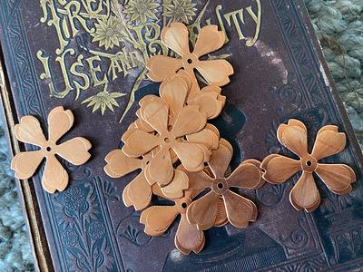 Small Dried Strawflower Heads, Assorted Sizes Resin Craft Flowers