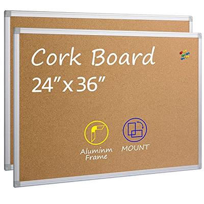 DECORITA Large Office Cork Board Alternative - 47x35 12 Pack Felt Wall  Tiles with Safe Removable Adhesive, Cork Boards for Walls Office Pin Board  Tack Board Cork Board 48 x 36 –