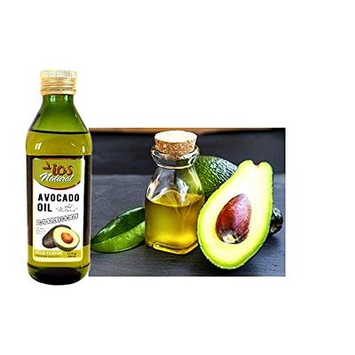  IOS Natural 100% Pure Avocado Oil 17oz, High-Heat Cooking,  Frying, Baking, Homemade Sauces, Dressings and Marinades : Grocery &  Gourmet Food