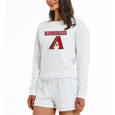 Women's Concepts Sport Cream Atlanta Braves Crossfield Long Sleeve