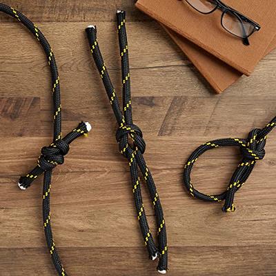 Braided Polyester Rope for Camping, Dock Lines, Knot Tying