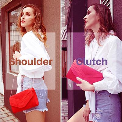 GM LIKKIE Quilted Shoulder Bag for Women, Medium Flap Crossbody