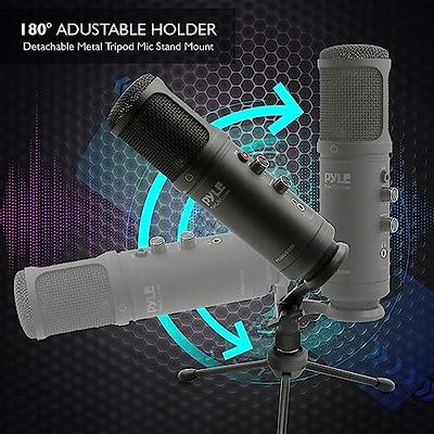 XLR Microphone Condenser Mic for Computer Gaming, Podcast Tripod