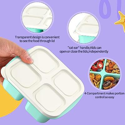 Snack Containers, Lunchable Containers, Reusable Meal Prep Snack