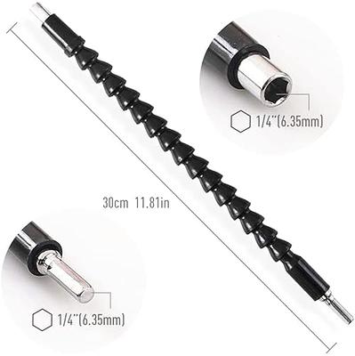 Flexible Drill Bit Extension kits,Include 11.8 inch Bendable