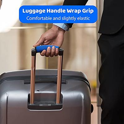 Paterr 24 Pcs Luggage Handle Wrap Grip Solid Color Luggage Tags Detachable  Luggage Identifier Luggage Handle Covers Luggage Marker for Travel Suitcase