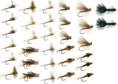 Emergers and Midges for Trout by Colorado Fly Supply - Foam Wing RS2  Emerger - Wet Flies and Fishing Lures for Trout Bass Grayling and More - 3  Pack of Fly Fishing