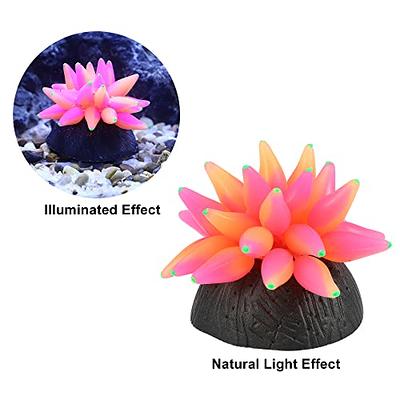 aoozleny Fish Tank Rocks Glow Multi-Colored Glow in The Dark