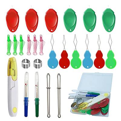 Needle Threaders for Hand Sewing,25 Pcs Needle Threaders Kit,Include Fish  Type Easy Threader/Gourd Shaped Sewing Needle Threader/Thumb Shaped  Threaders/Seam Rippers/Sewing Tweezers/Thimble/Scissor etc - Yahoo Shopping