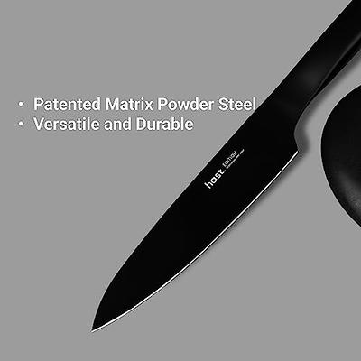 HAST Kitchen Utility Knife-5 Inch Super Sharp-Professional-Premium Powder  Steel-Japanese Blade Style-Sleek Modern Design-Lightweight-Ergonomic  Handle-Minimalist Kitchen Décor (Titanium Gold) - Yahoo Shopping