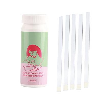 25pcs Breastmilk Alcohol Test Strips, Fast Accurate Detection