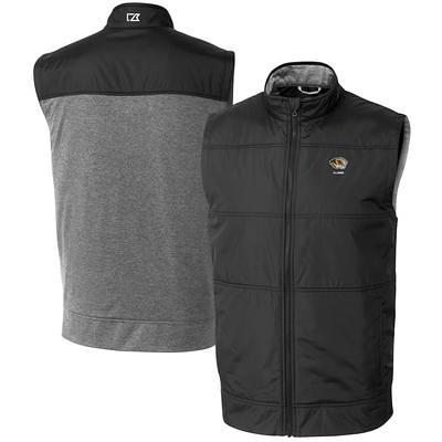 Men's Cutter & Buck Gray Louisville Cardinals Alumni Logo Evoke Eco  Softshell Recycled Full-Zip Jacket