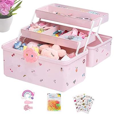 Kawaii Hair Accessory Organizer Wall Hanging Children's Hair Bands Clips  Head Rope Jewelry Box Display Stand Hanging Organizers