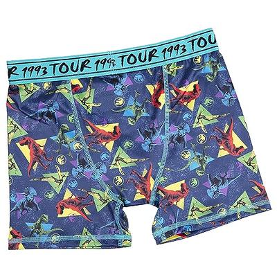 Jurassic World Boys' Big Multipacks with T-Rex, Raptor and Triceratops  Print Options in Sizes 4, 6, 8, 10 & 12, 4-Pack Athletic Boxer Brief -  Yahoo Shopping