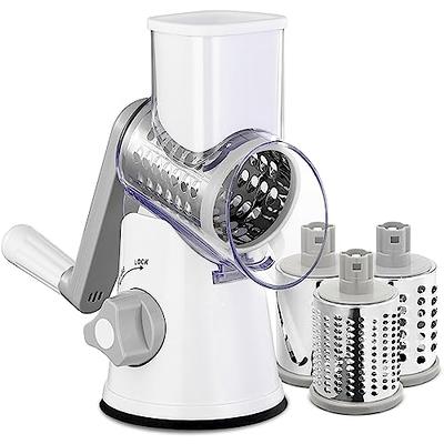 Stainless Steel Hand-Cranked Rotary Cheese Grater Ginger Shredder