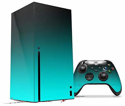 WraptorSkinz Skin Decal Vinyl Wrap compatible with the XBOX Series X  Console and Controller - Smooth Fades Neon Teal Black (GAMING CONSOLE NOT  INCLUDED) - Yahoo Shopping