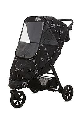 BEMECE Baby Stroller Rain Cover, Universal Stroller Accessory - Waterproof  Windproof Travel Weather Shield Thick & Durable Protect from Dust and Snow